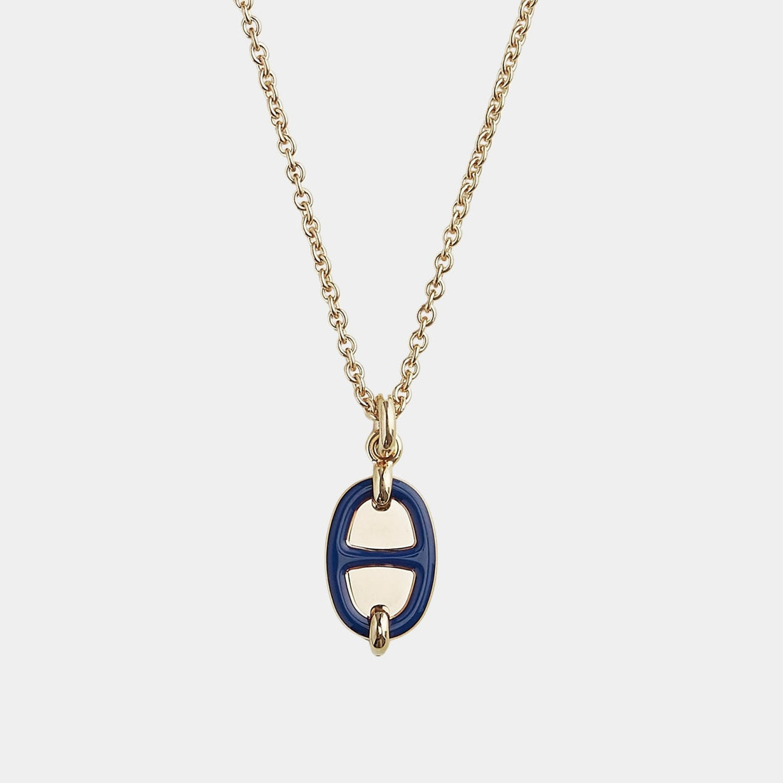 Mini Maillon Pendant Small Model Gold Plated