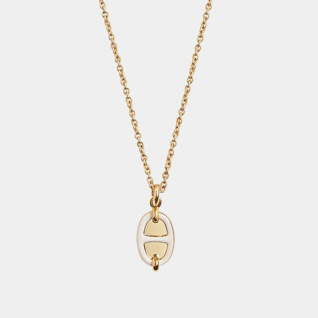 Mini Maillon Pendant Small Model Gold Plated