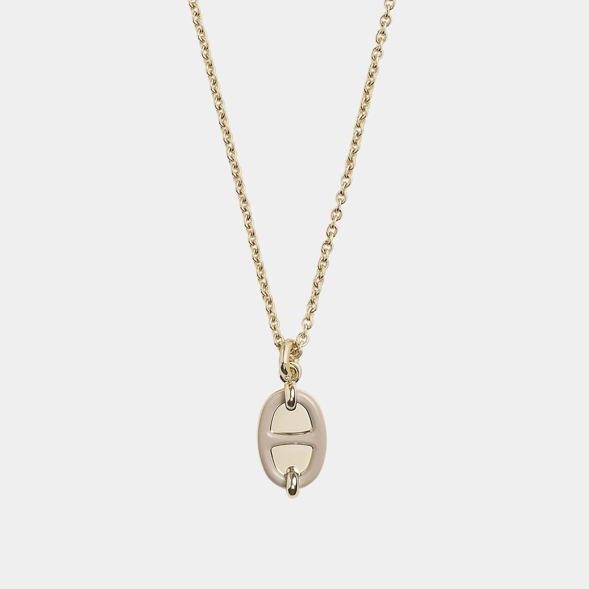 Mini Maillon Pendant Small Model Gold Plated