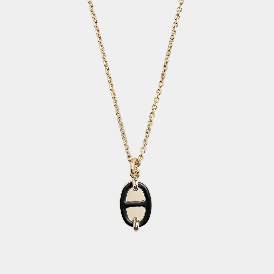 Mini Maillon Pendant Small Model Gold Plated
