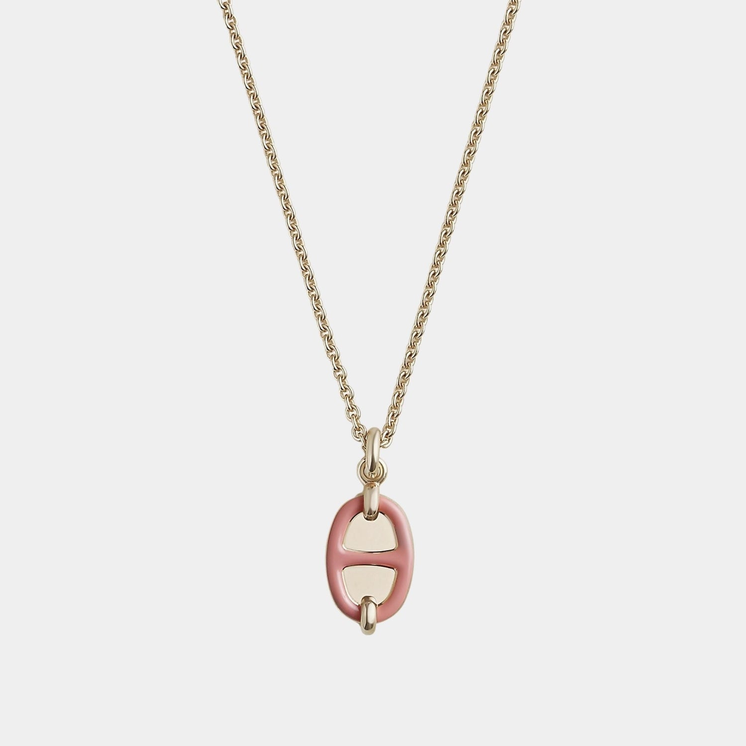 Mini Maillon Pendant Small Model Gold Plated