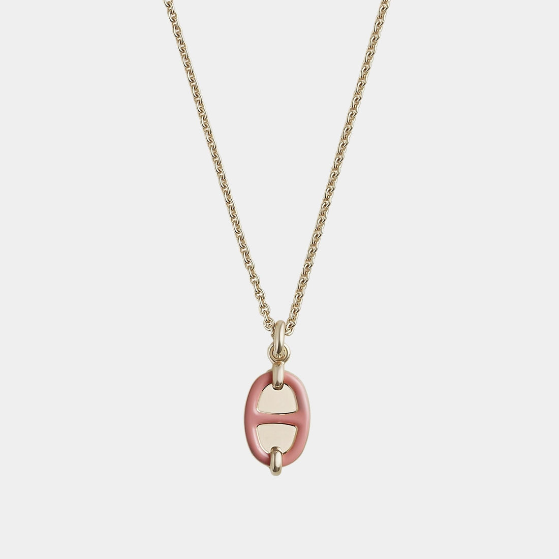 Mini Maillon Pendant Small Model Gold Plated