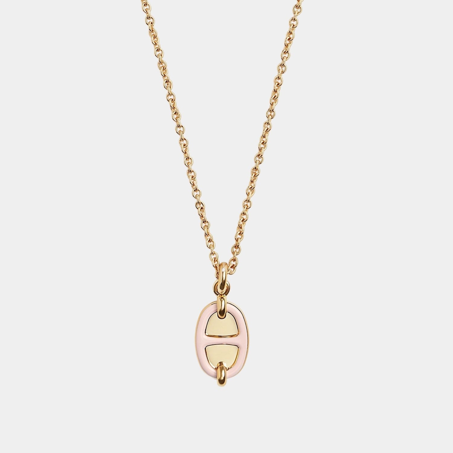 Mini Maillon Pendant Small Model Gold Plated