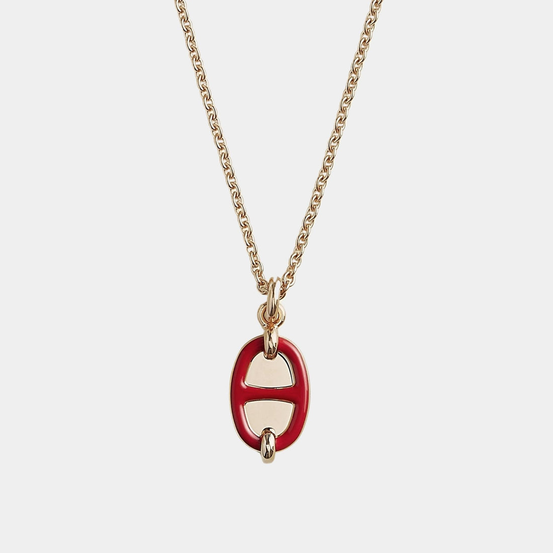 Mini Maillon Pendant Small Model Gold Plated