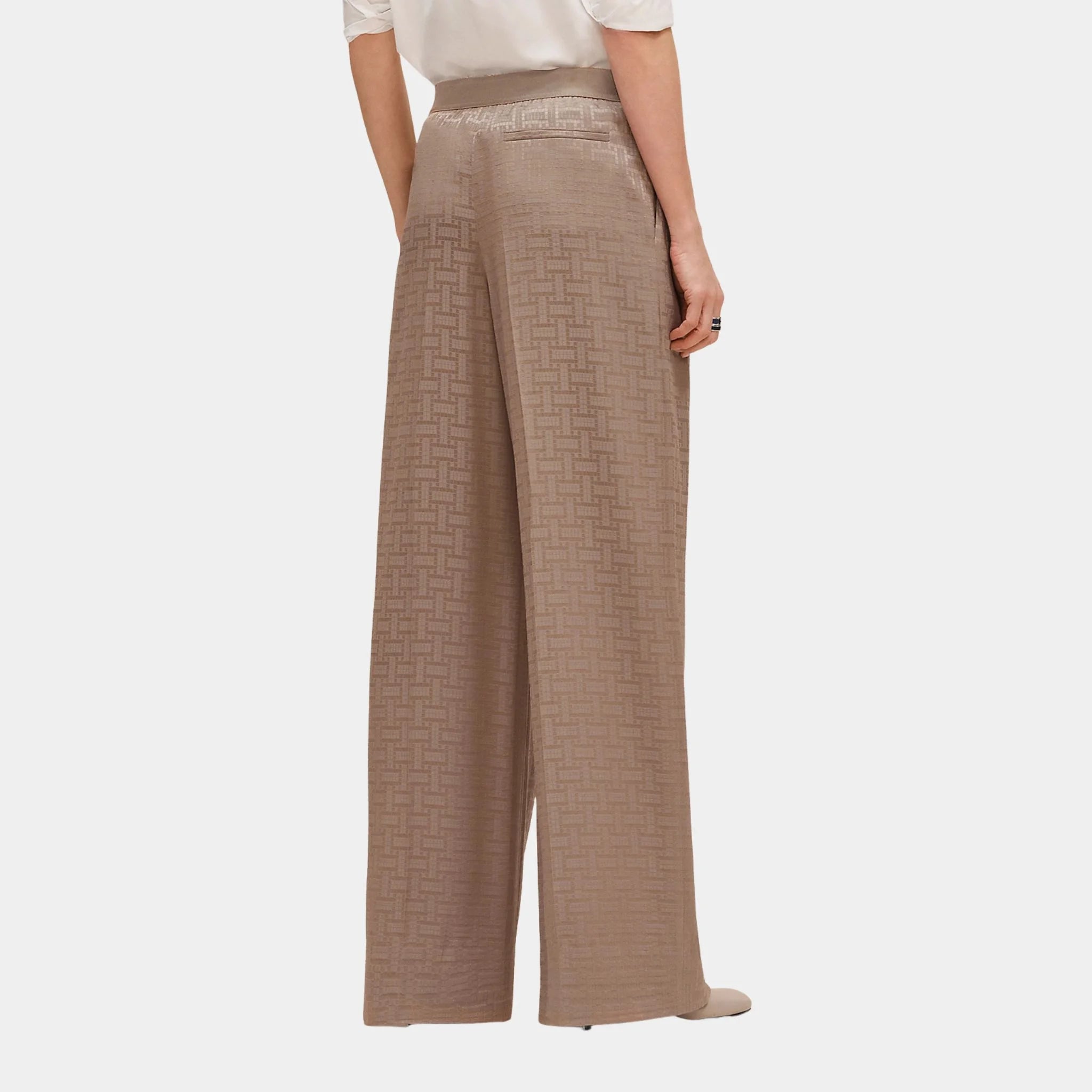 Mosaique Pants in Jacquard Silk