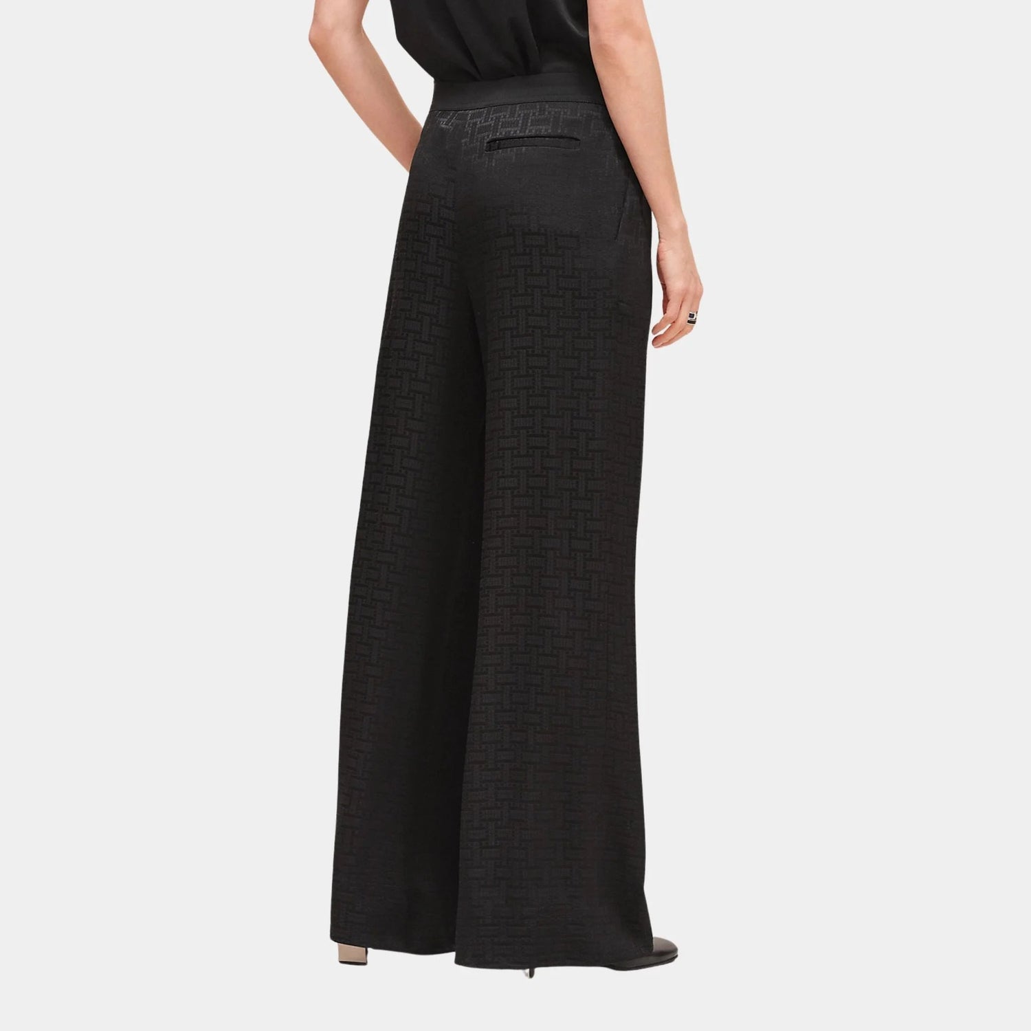 Mosaique Pants in Jacquard Silk
