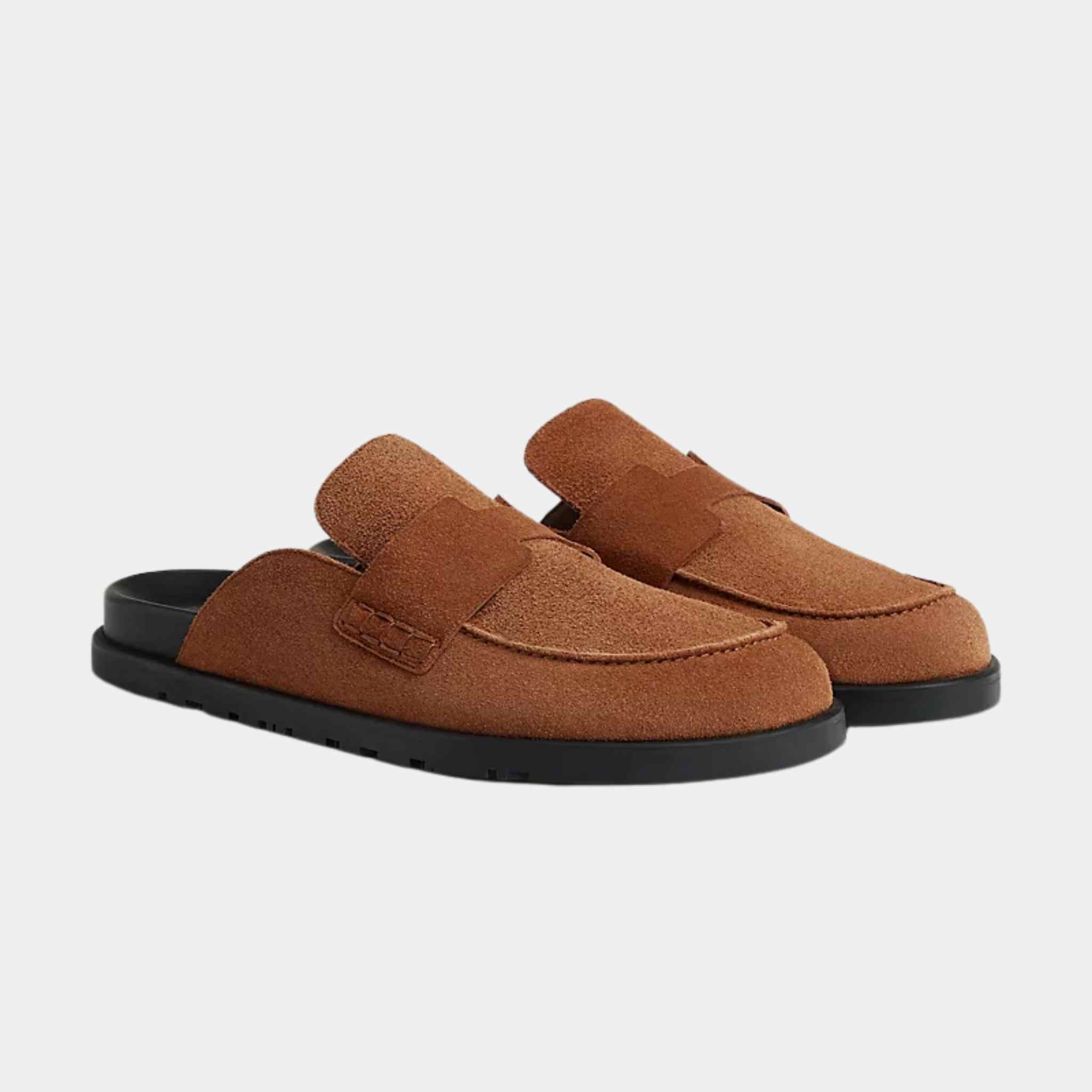 Mules Go Teak Brown