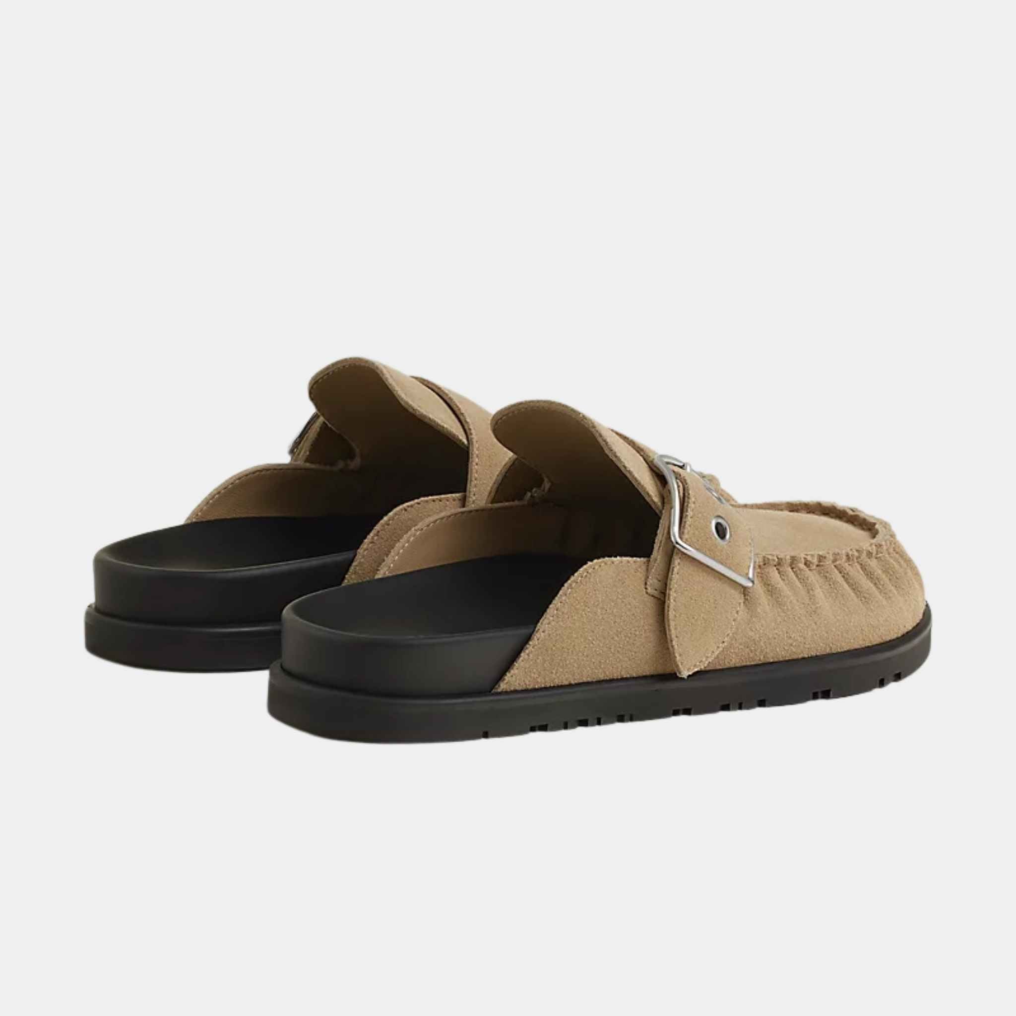 Mules Key Suede Calfskin