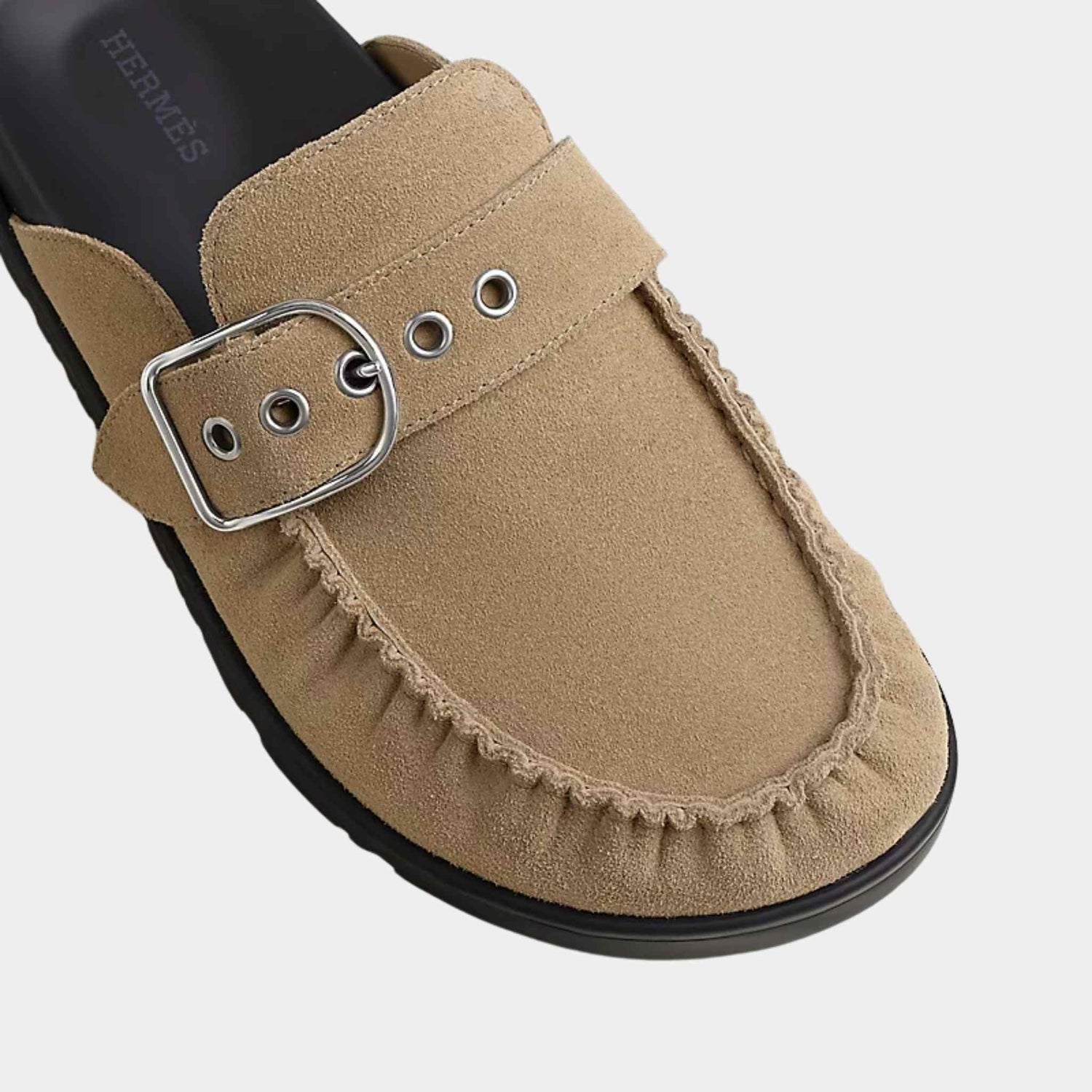 Mules Key Suede Calfskin