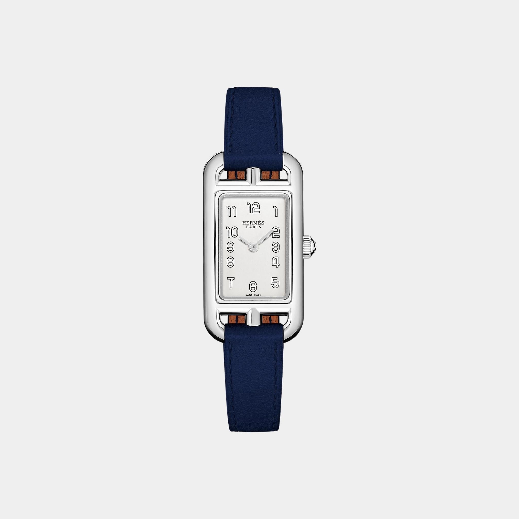 Nantucket 29 mm Watch With Navy Blue Swift Calfskin Strap