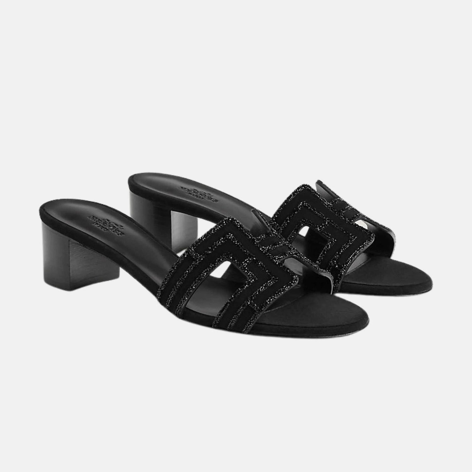 Oasis Sandals Suede Arcane Rhinestone