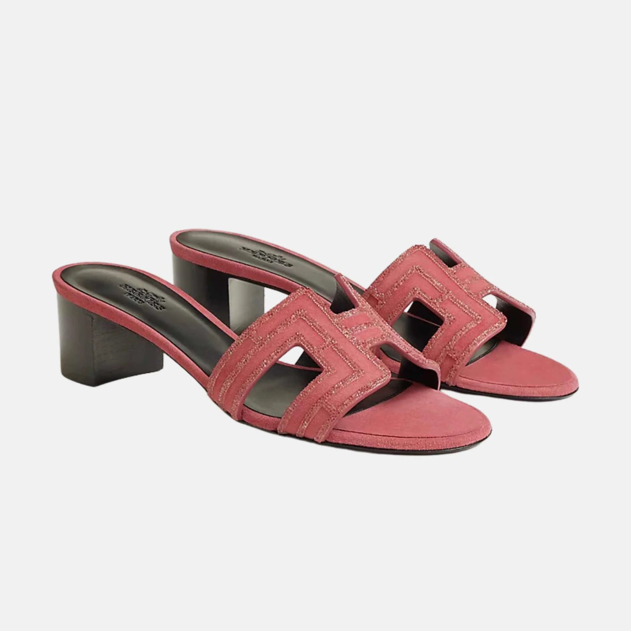 Oasis Sandals Suede Arcane Rhinestone
