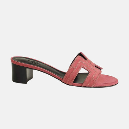 Oasis Sandals Suede Arcane Rhinestone