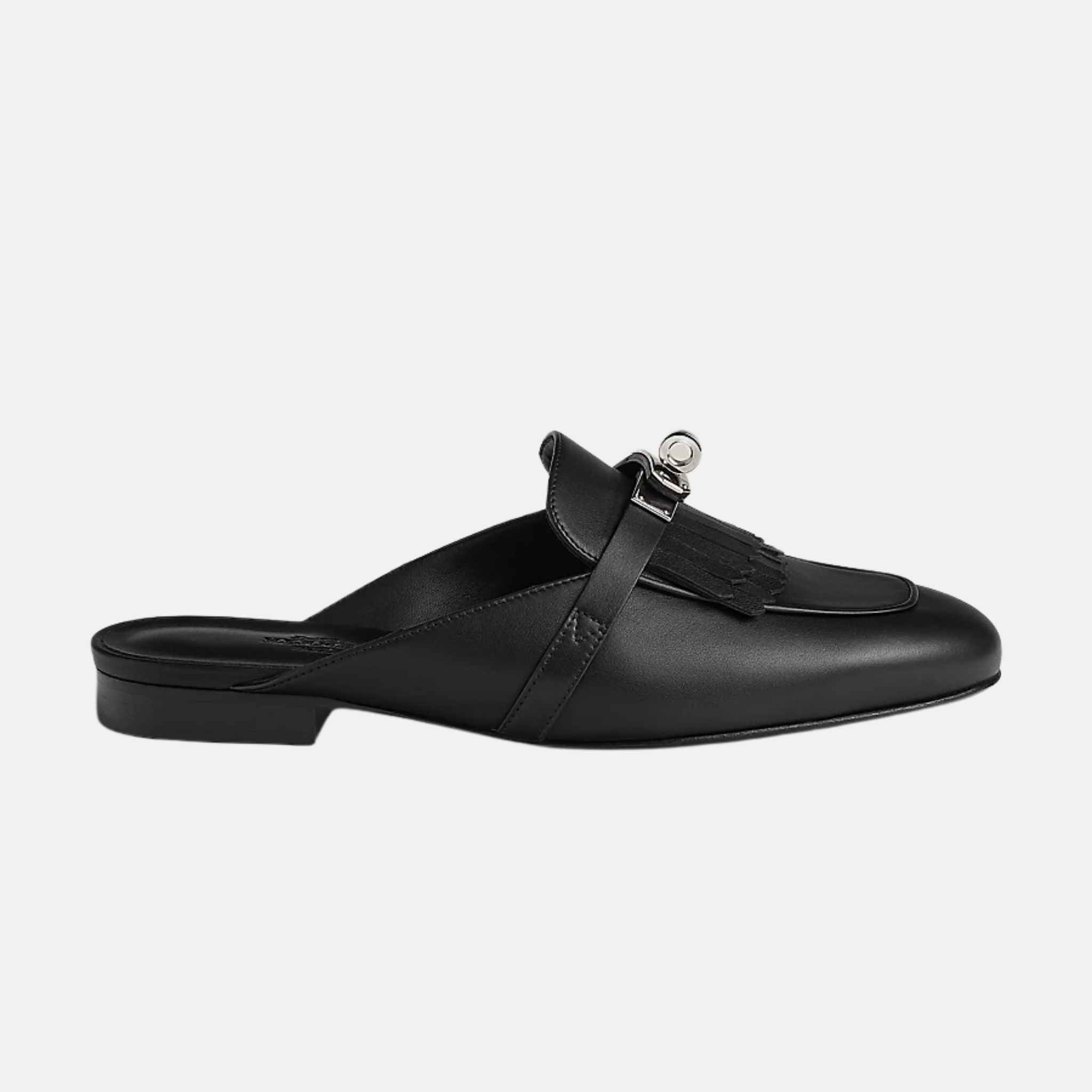 Oz Mule Fringed Calfskin PHW