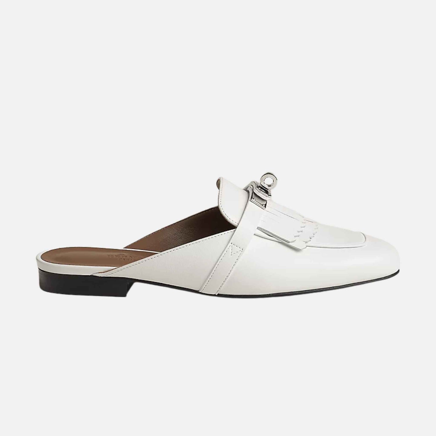 Oz Mule Fringed Calfskin PHW