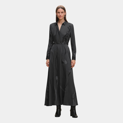 Palefroi Remix Buttoned Long Dress