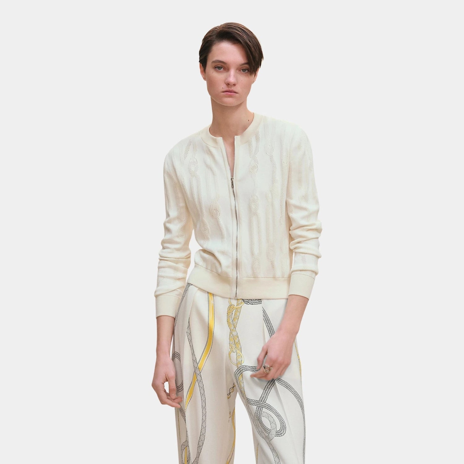 Palefroi Remix Long-sleeve Cardigan