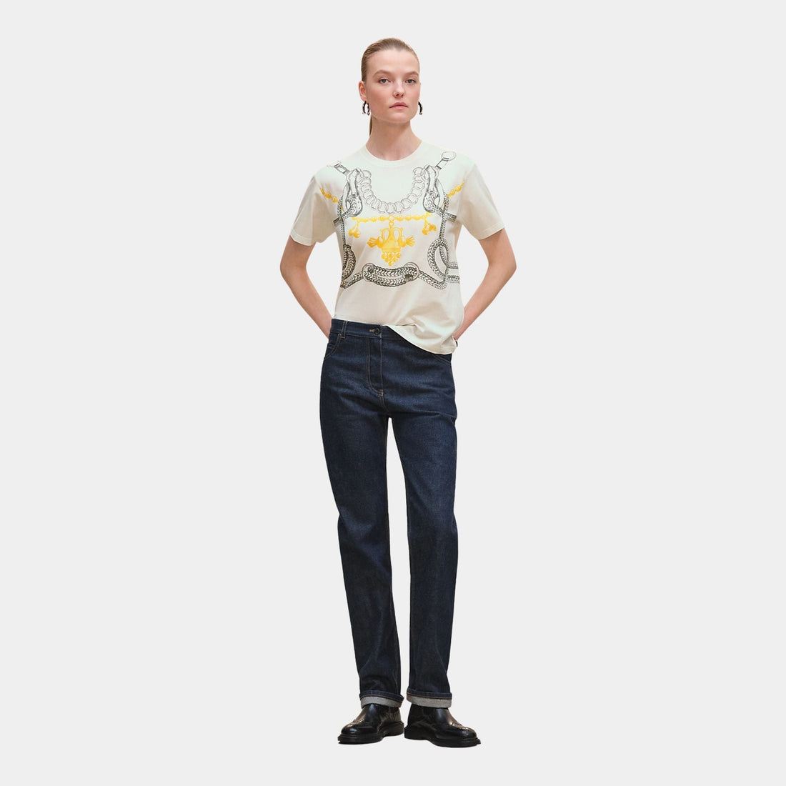 Palefroi Remix Printed Maxi T-shirt