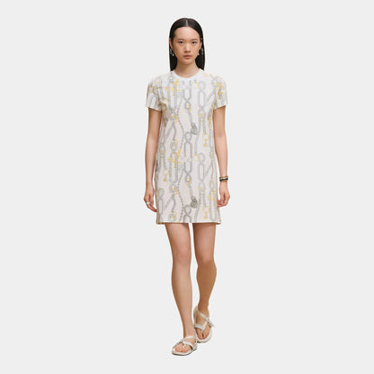 Palefroi Remix Printed Straight Dress