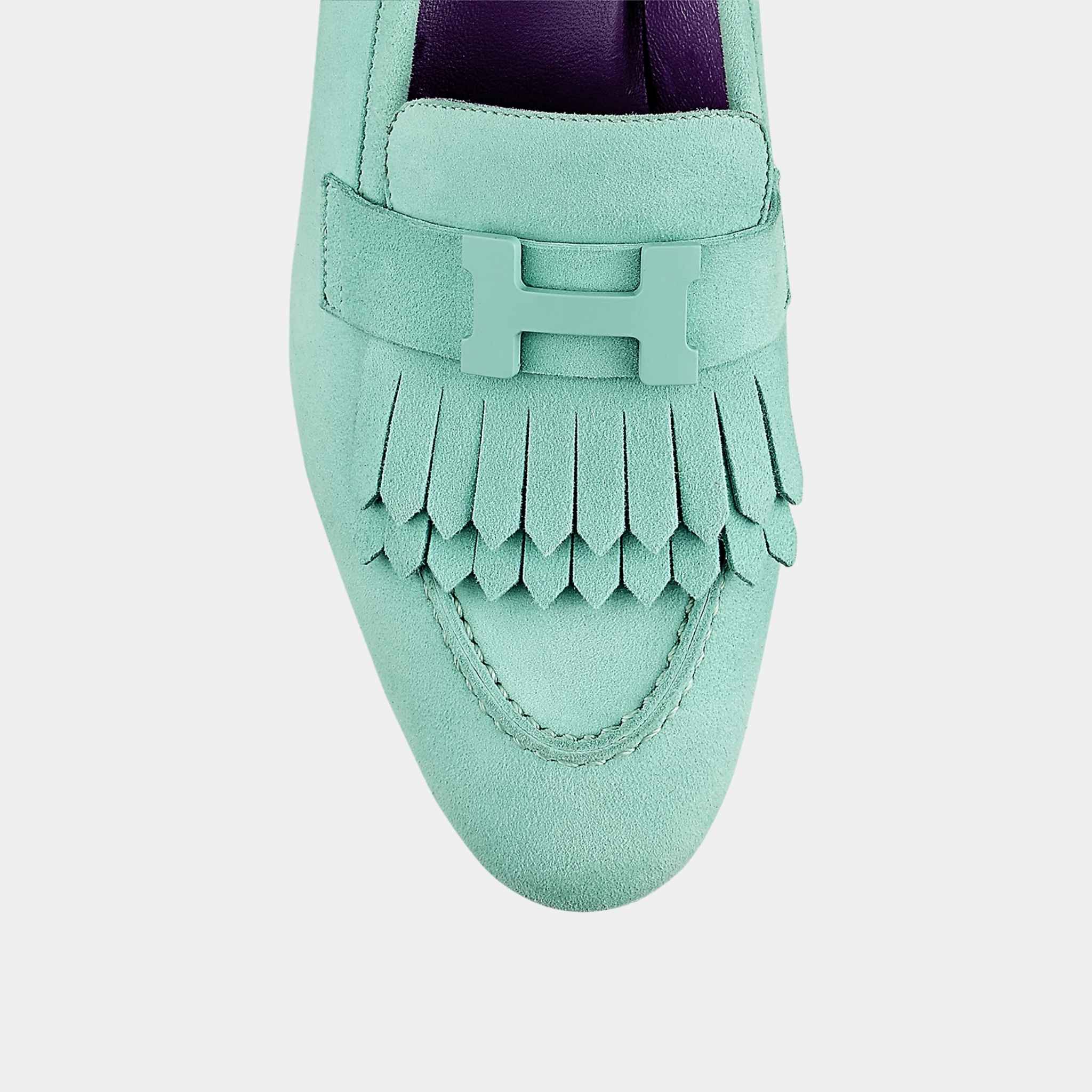 Royal Loafer in Suede Goatskin