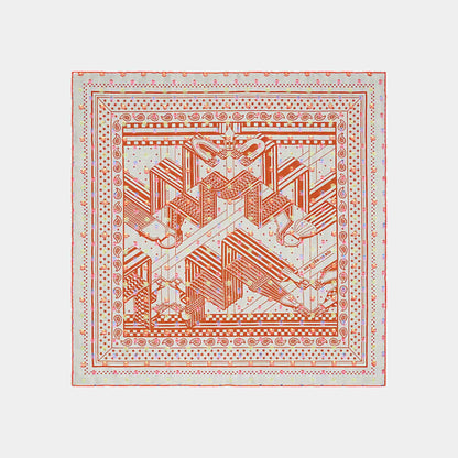 Sangles en Zig Zag Pois Rainbow Scarf 60