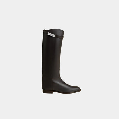 Short Jumping Boots in Calfskin