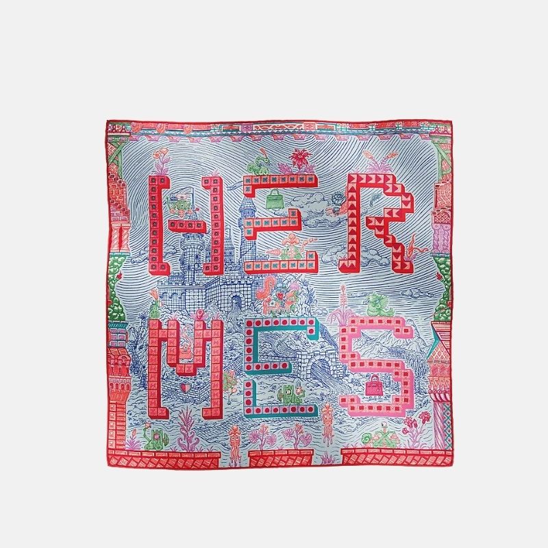 Super Silk Quest Detail Scarf 45
