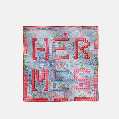 Super Silk Quest Detail Scarf 45