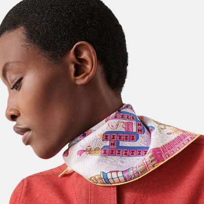 Super Silk Quest Detail Scarf 45