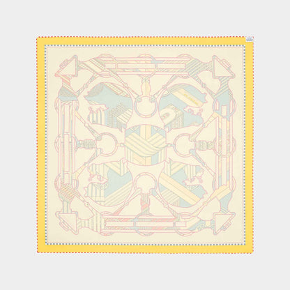 Tatersale en Zigzag double face scarf 90