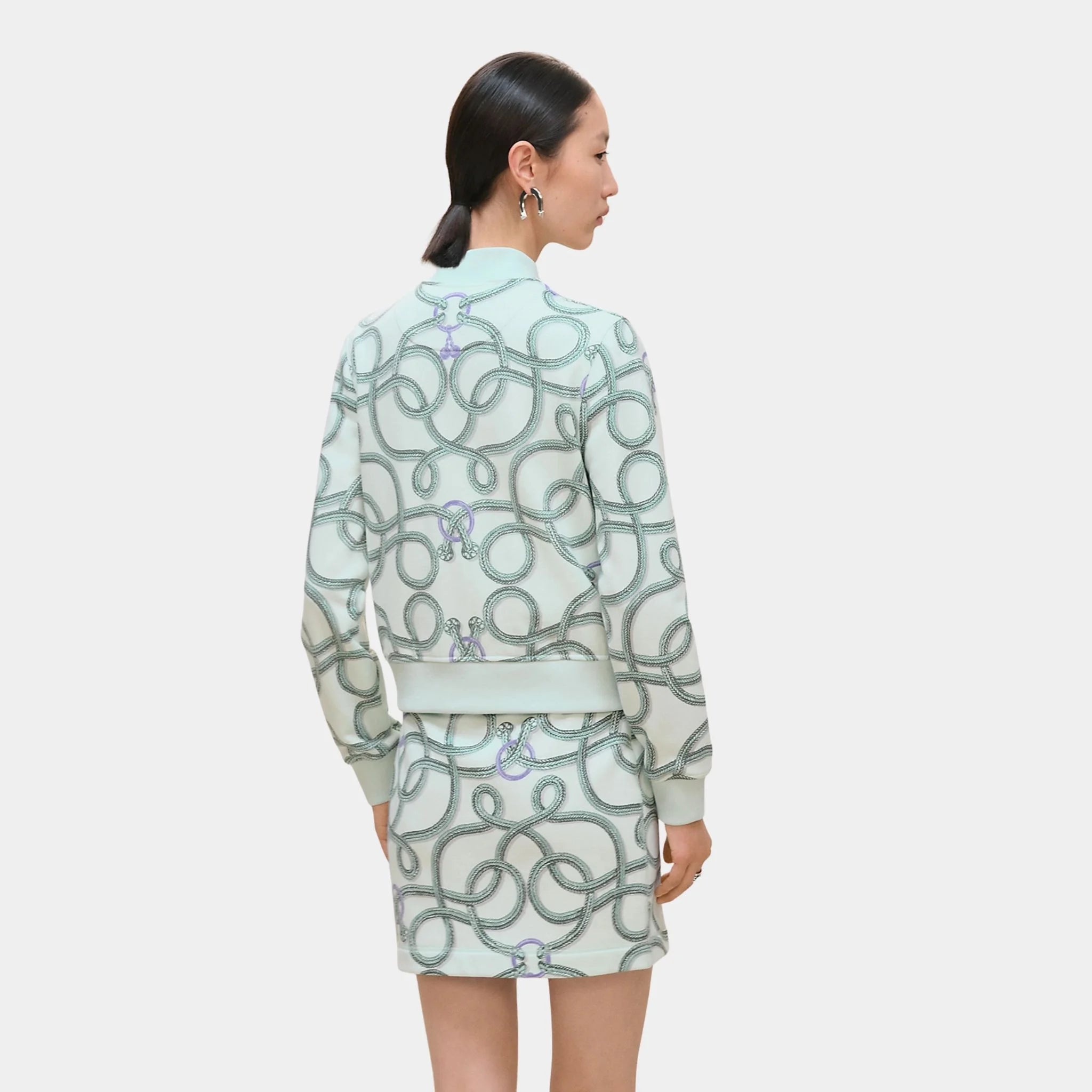 Teddy Inspired Jacket with Palefroi Remix Print