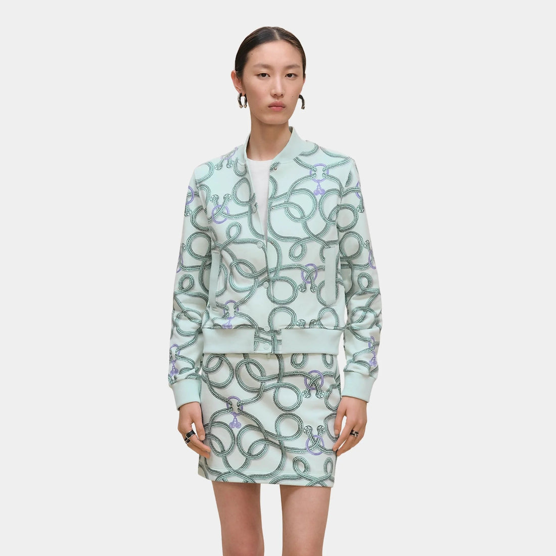 Teddy Inspired Jacket with Palefroi Remix Print