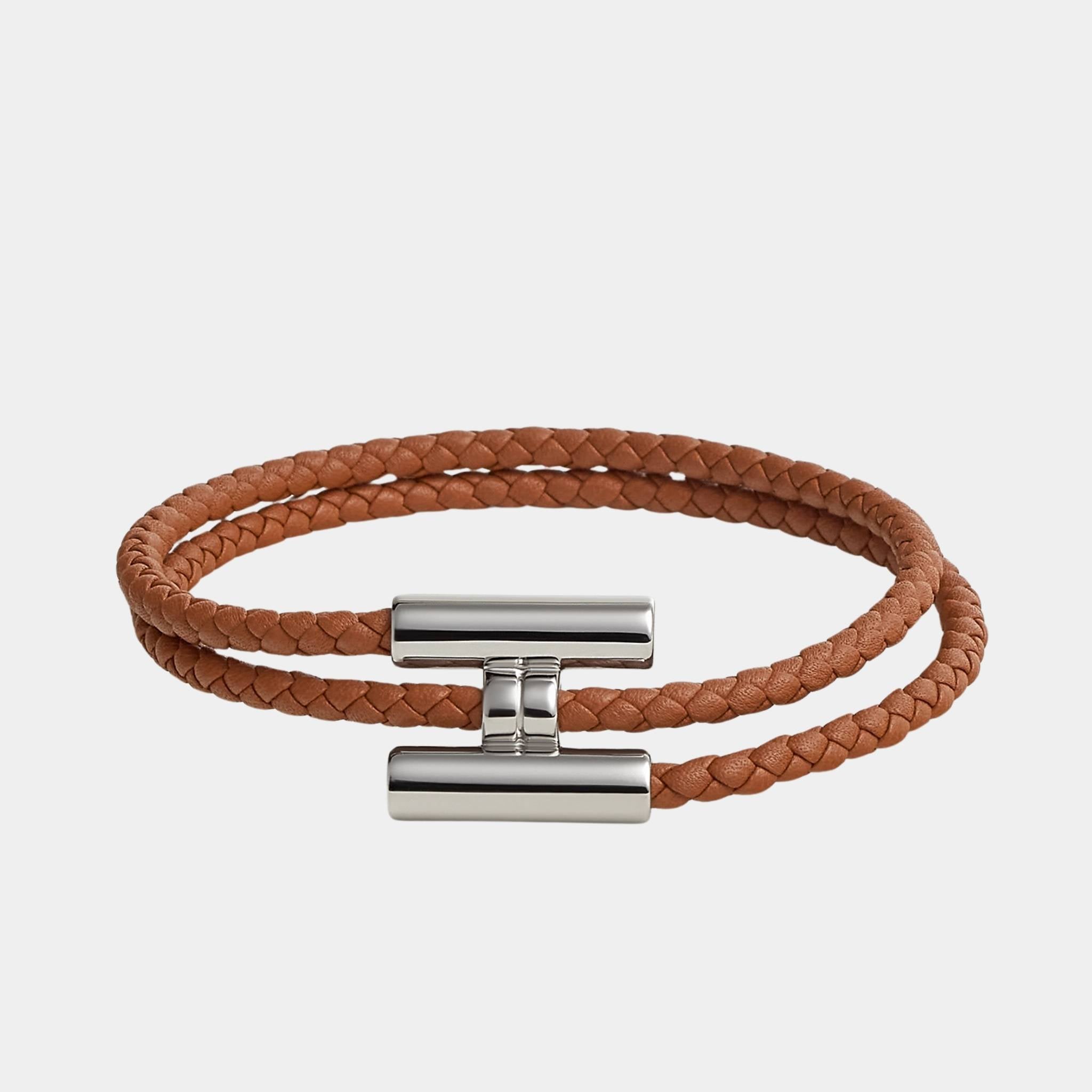 Tournis Tresse Bracelet Palladium Plated