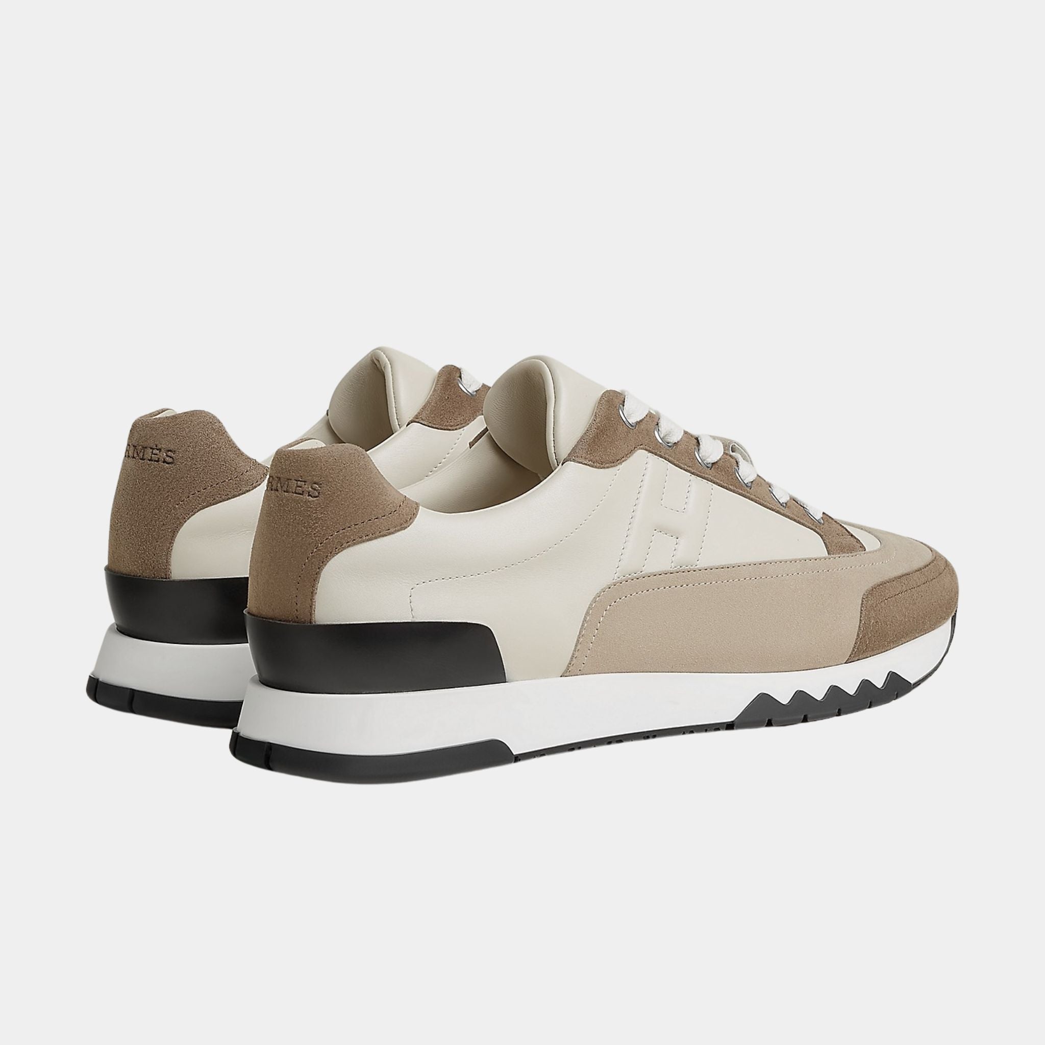 Trail Sneaker Calfskin and Suede Goatskin