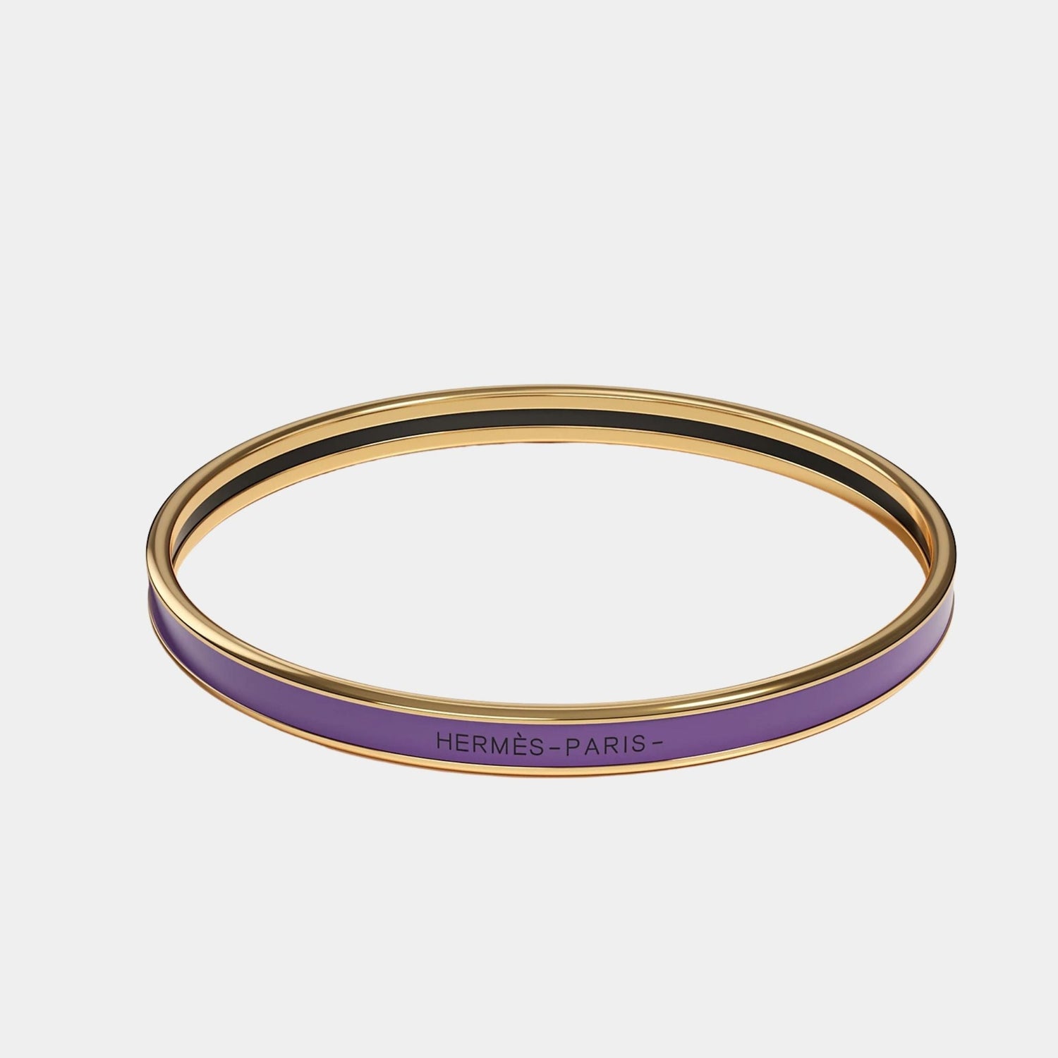 Uni Bangle in Enamel Gold Plated