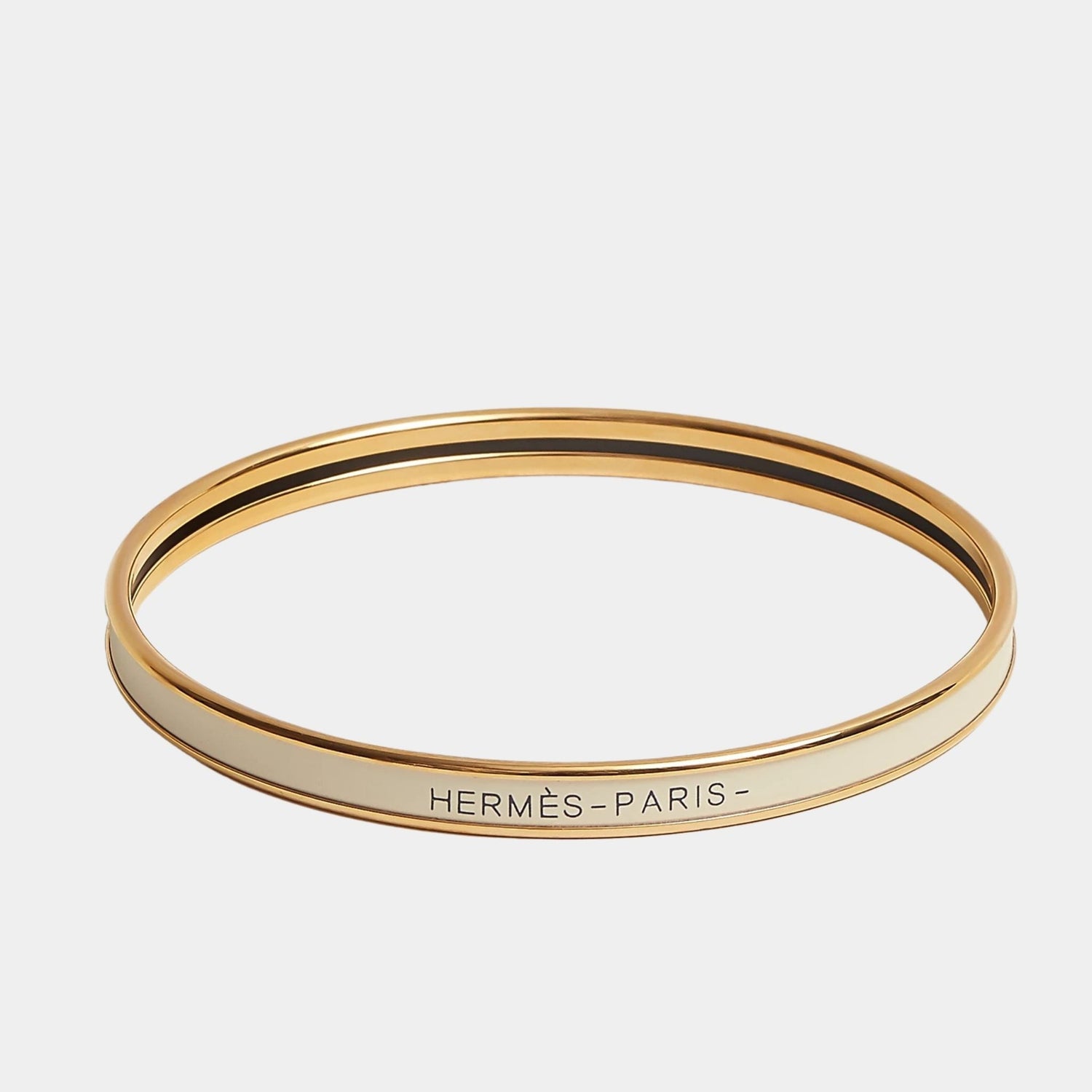 Uni Bangle in Enamel Gold Plated