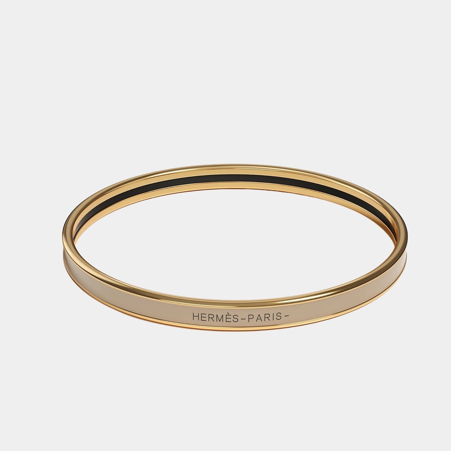 Uni Bangle in Enamel Gold Plated