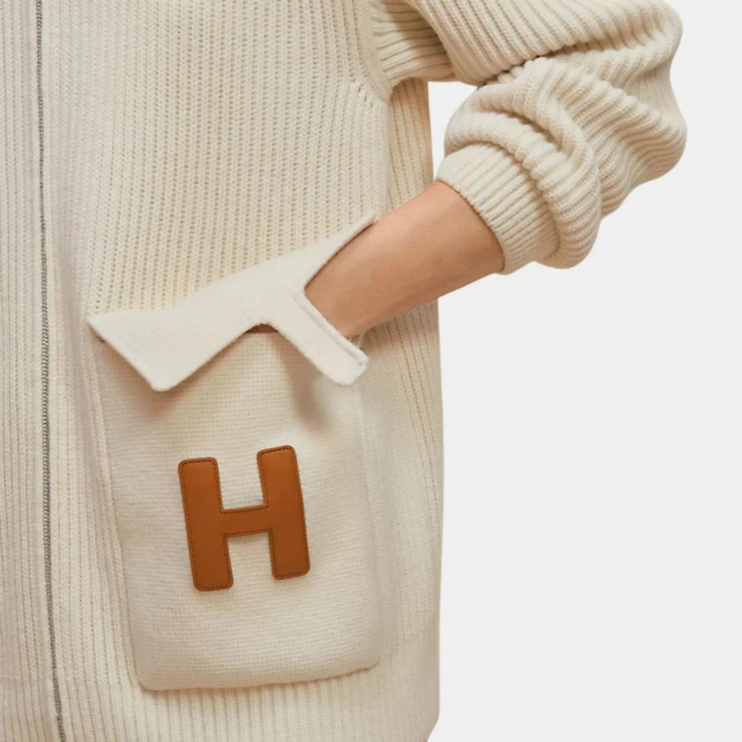 Wool Knit Cardigan