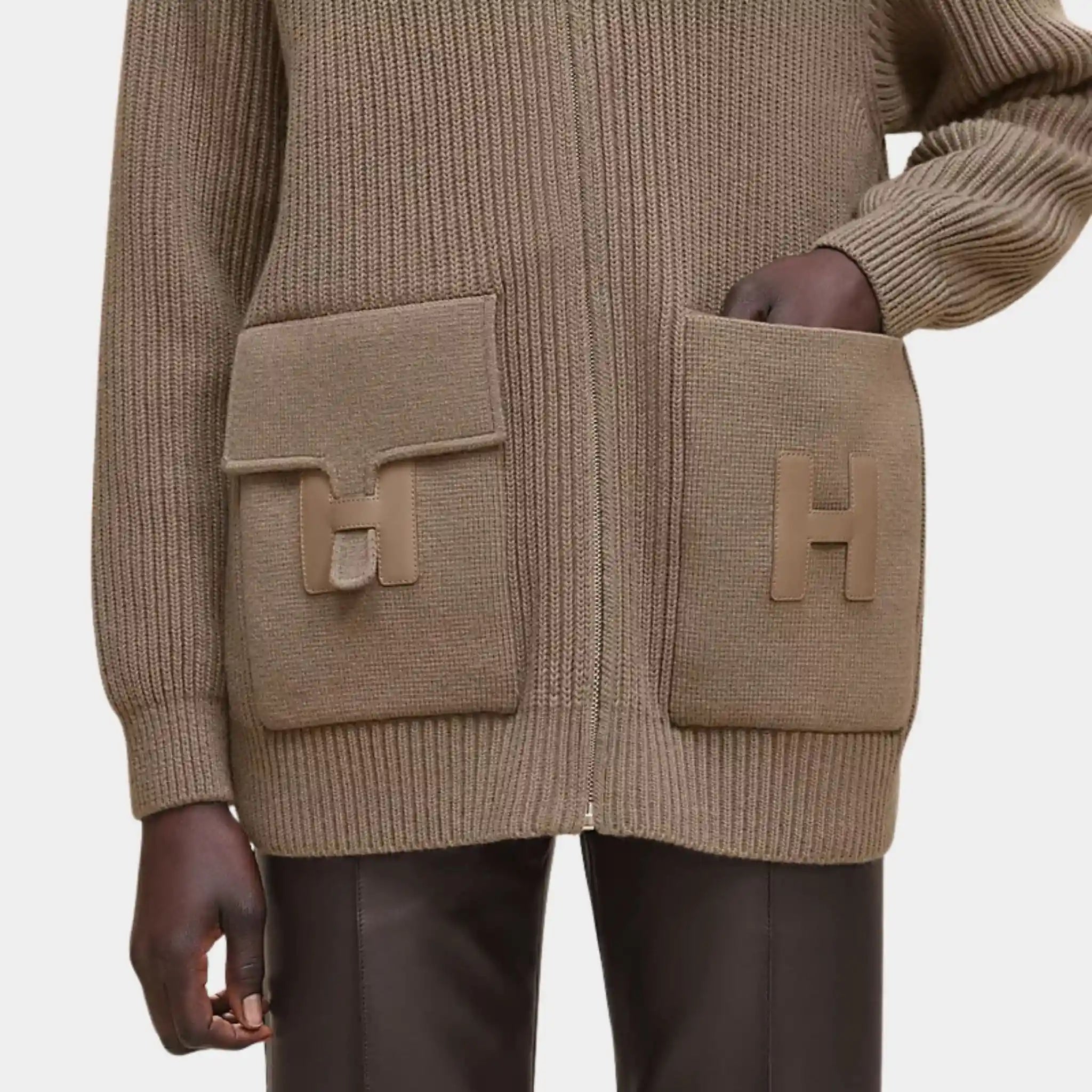 Wool Knit Cardigan