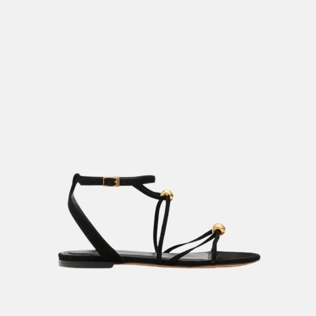Aeza Flat Sandals In Suede Leather