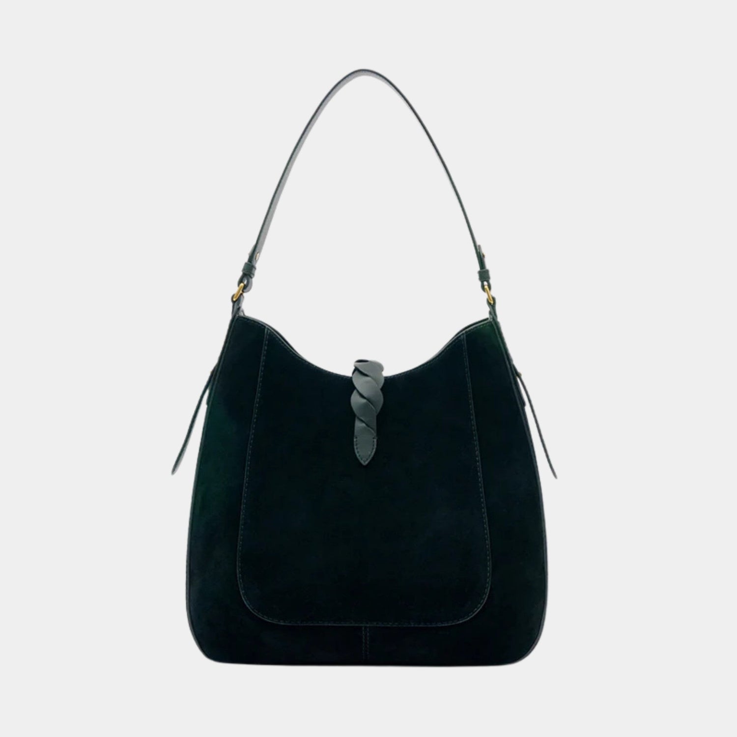 Altay Hobo Suede Calfskin Leather Bag