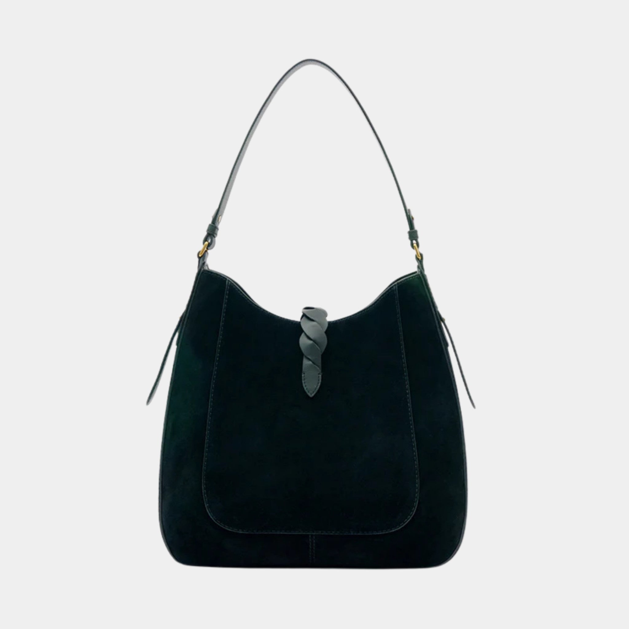 Altay Hobo Suede Calfskin Leather Bag