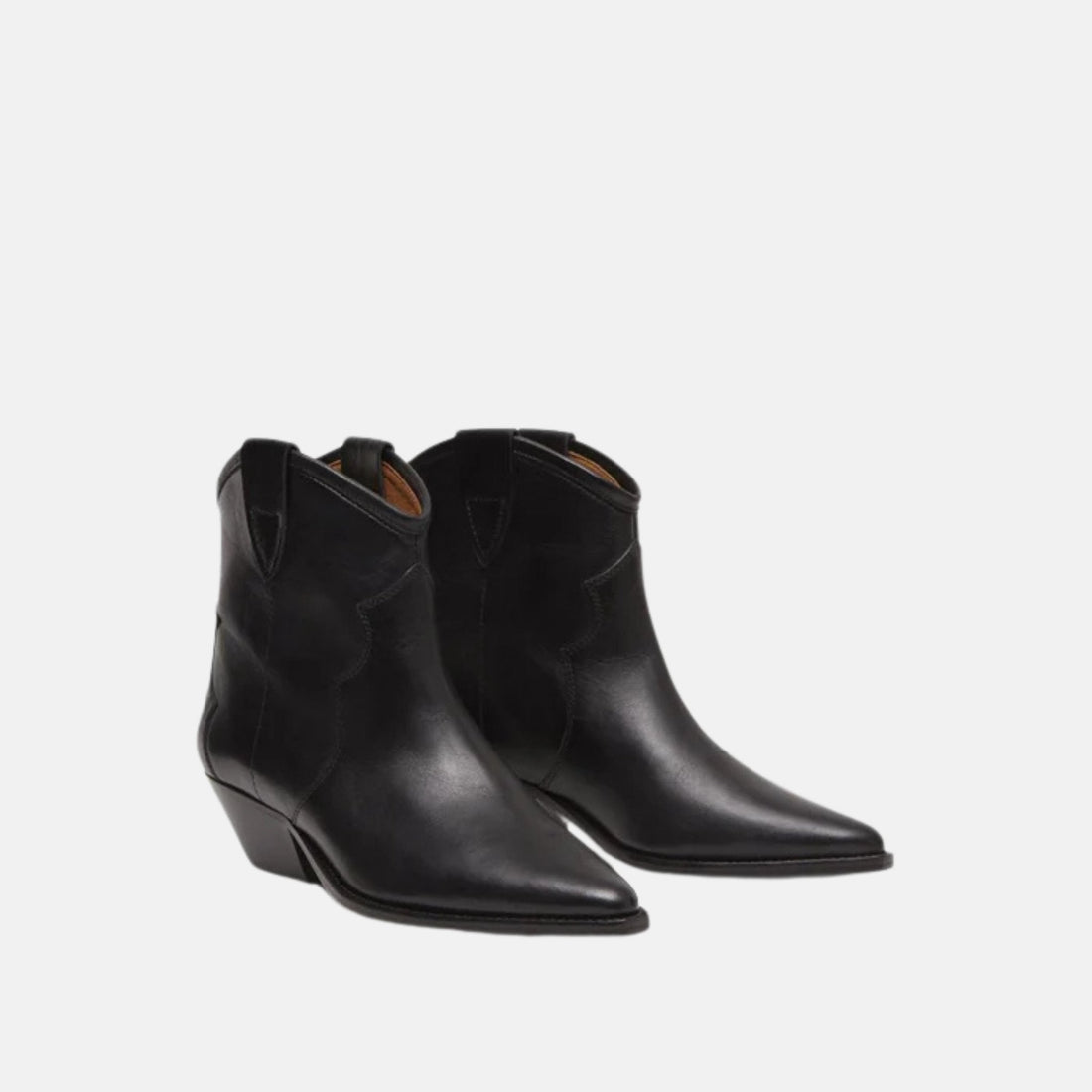 Dewina Cowboy Boots In Calfskin Leather