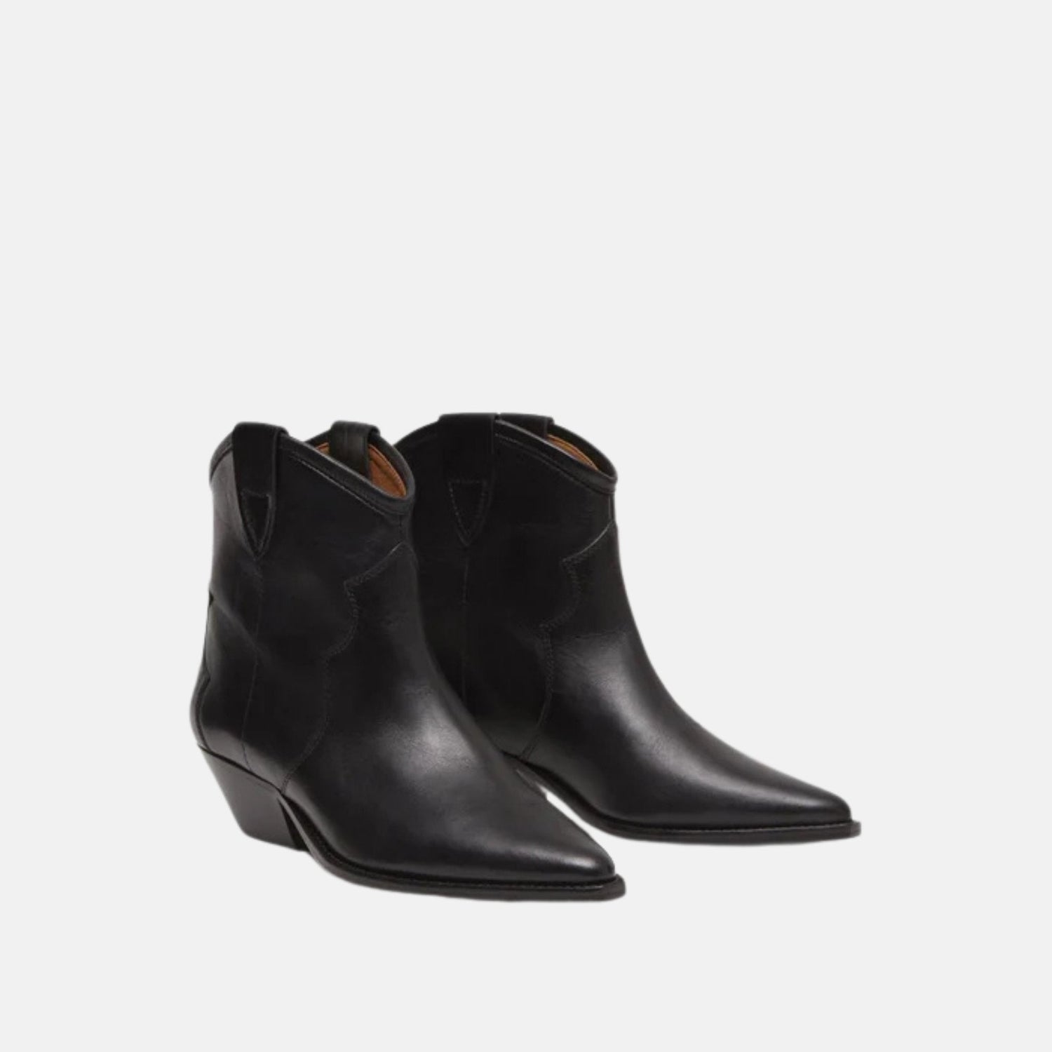 Dewina Cowboy Boots In Calfskin Leather