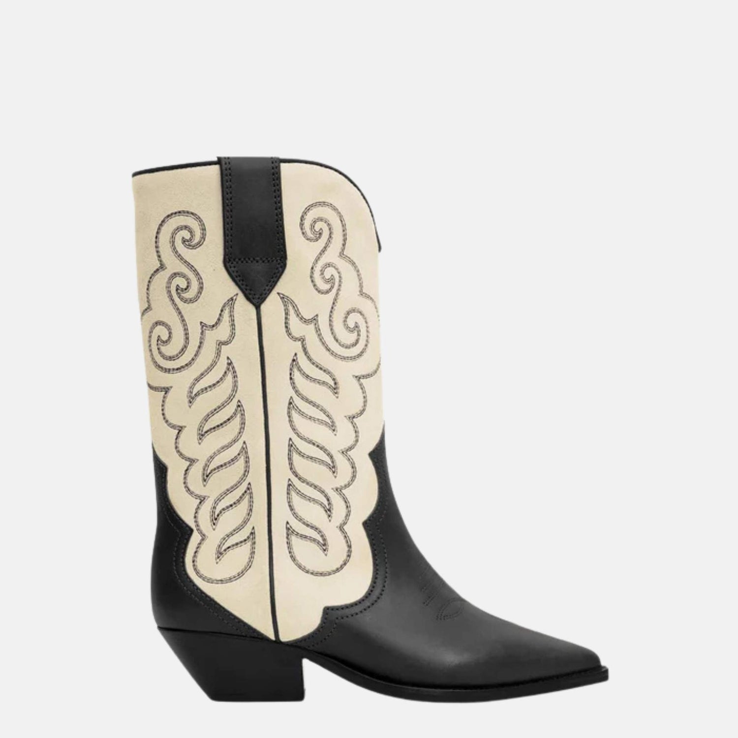 Duerto Cowboy Boots In Suede Leather