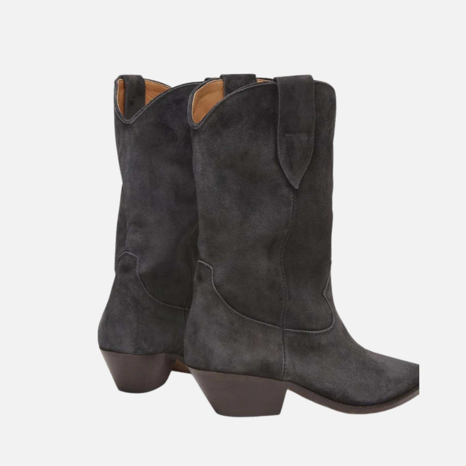 Duerto Suede Calfskin Leather Cowboy Boots