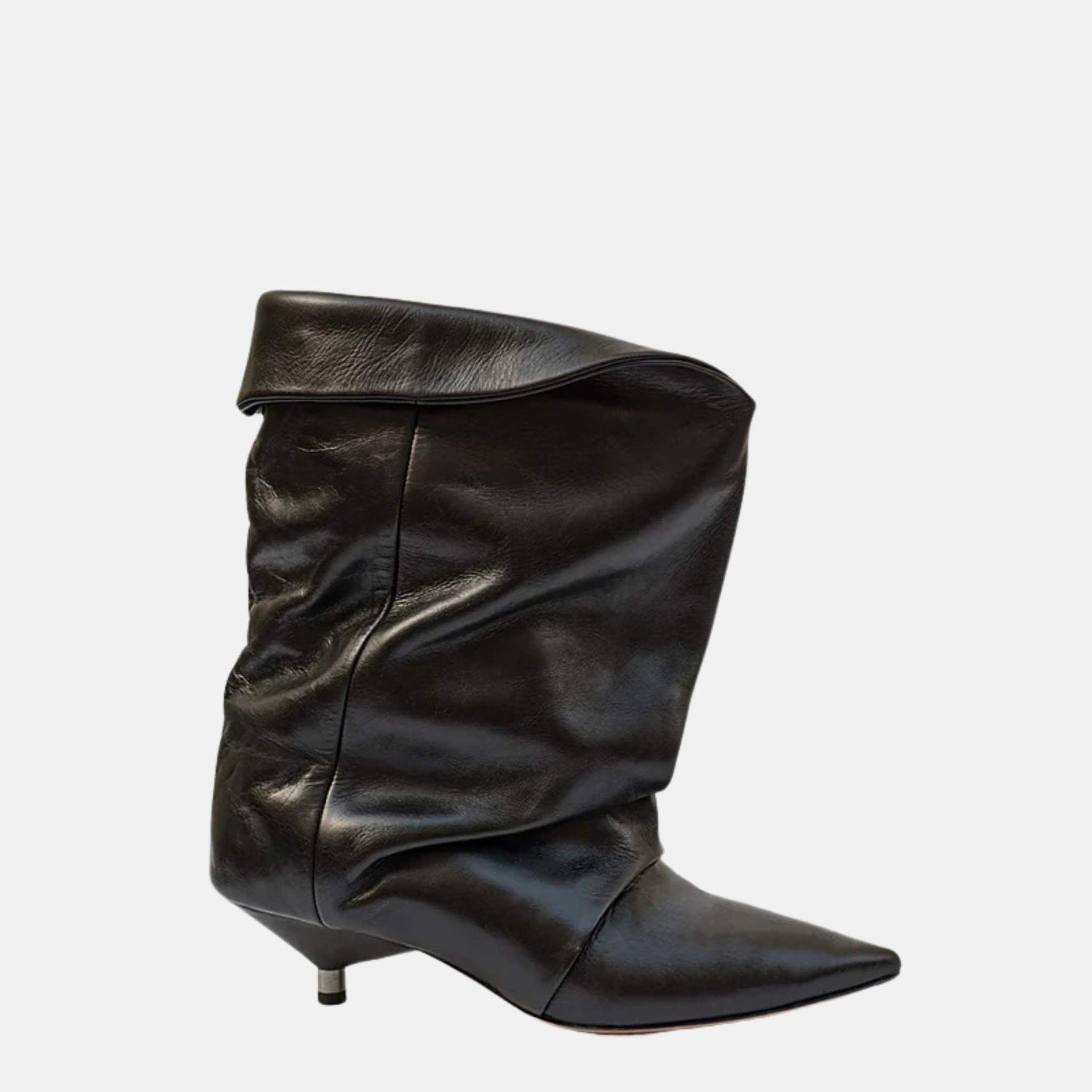 Edrik High Heeled Draped Boots