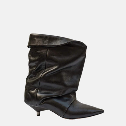 Edrik High Heeled Draped Boots