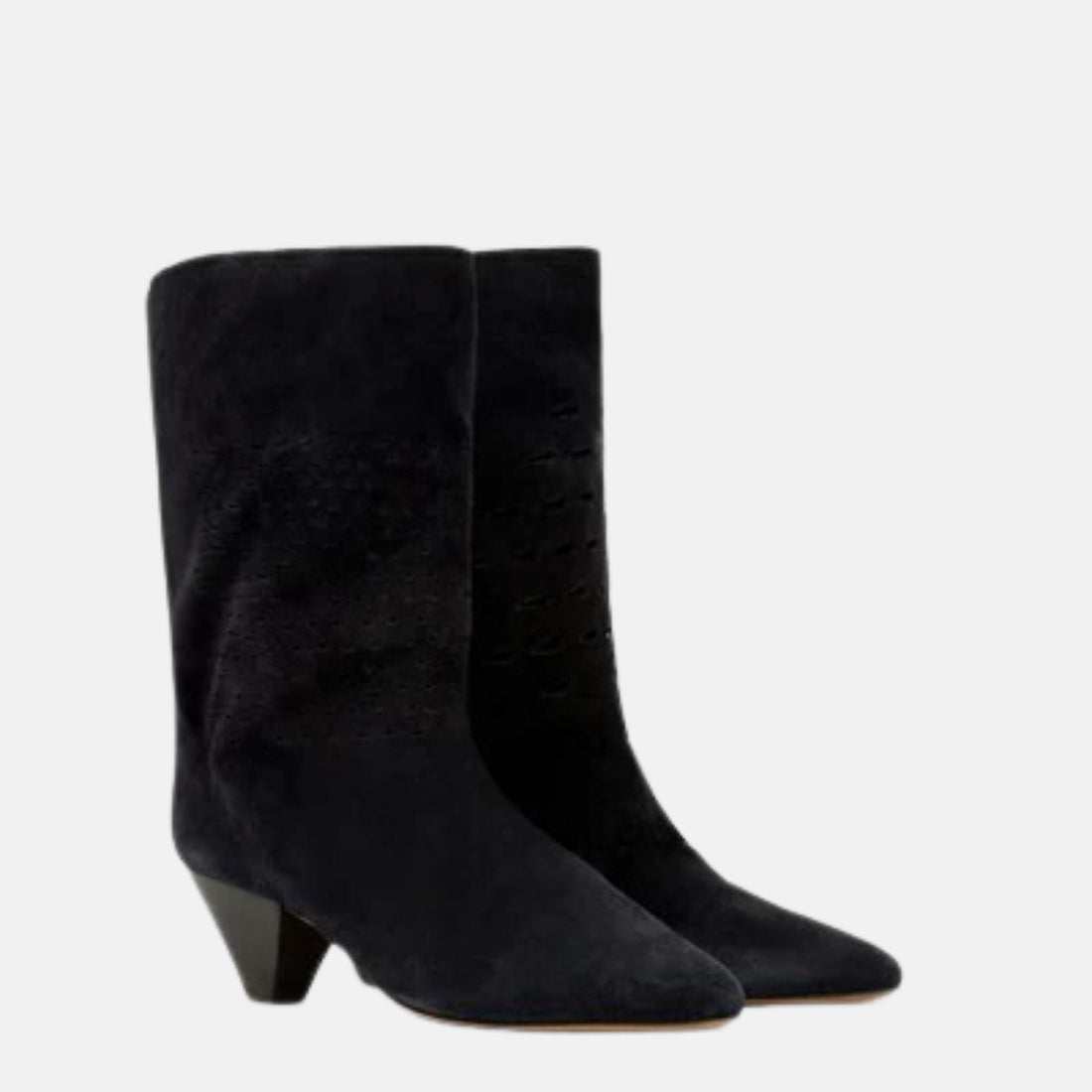 Reachi Low Boots In Suede Leather