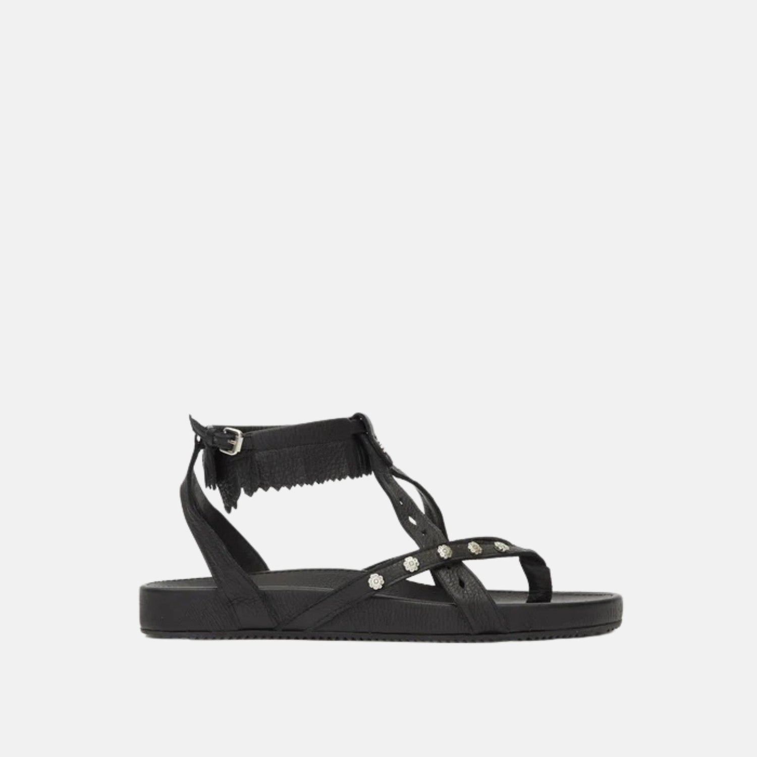 Silya Sandals In Full Grain Leather